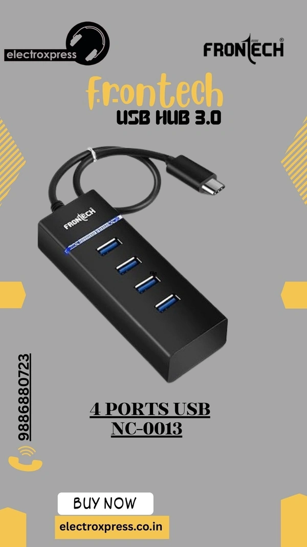 FRONTECH USB HUB 3.0 NC-0013