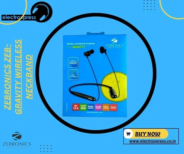 ZEBRONICS ZEB-GRAVITY WIRELESS NECKBAND