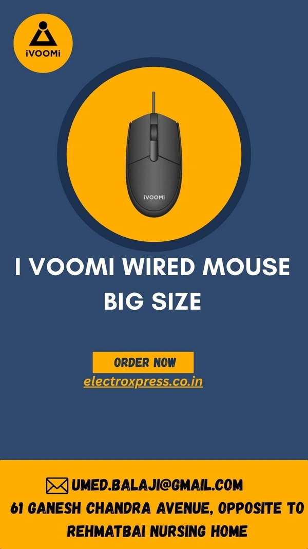 iVOOMi I VOOMI WIRED MOUSE BIG SIZE