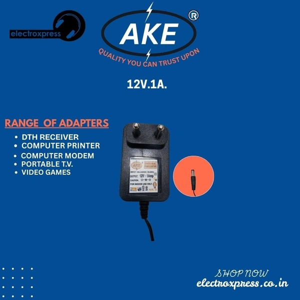 AKE ADAPTER 12V.1A
