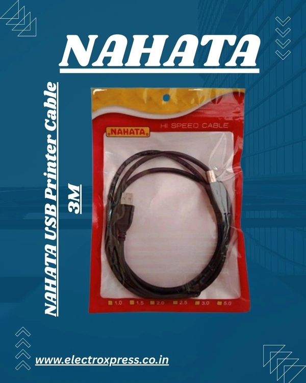 NAHATA USB Printer Cable 3M Pack Of 10