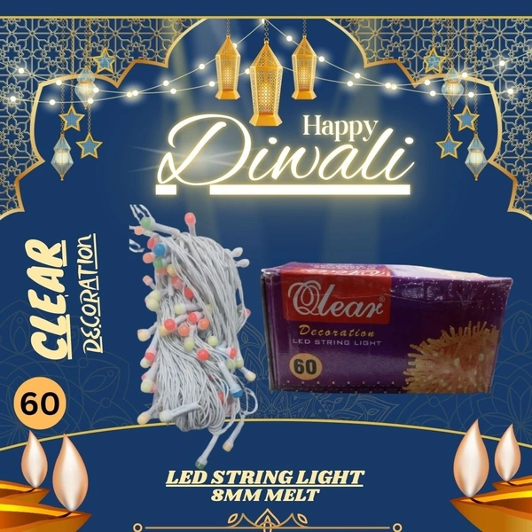 CLEAR 8MM MULTI WHITE WIRE 148L/40MTR