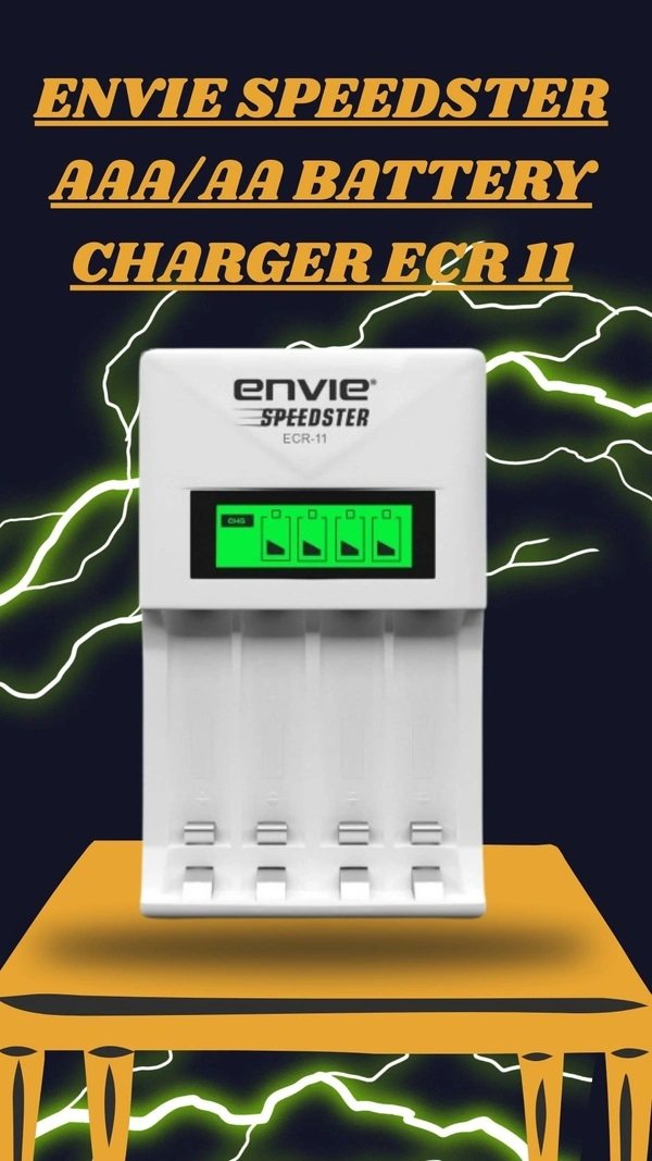 ENVIE SPEEDSTER AAA/AA BATTERY CHARGER ECR 11