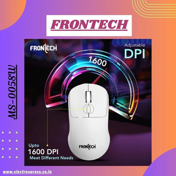 FRONTECH WIRELESS MOUSE MS-0058W