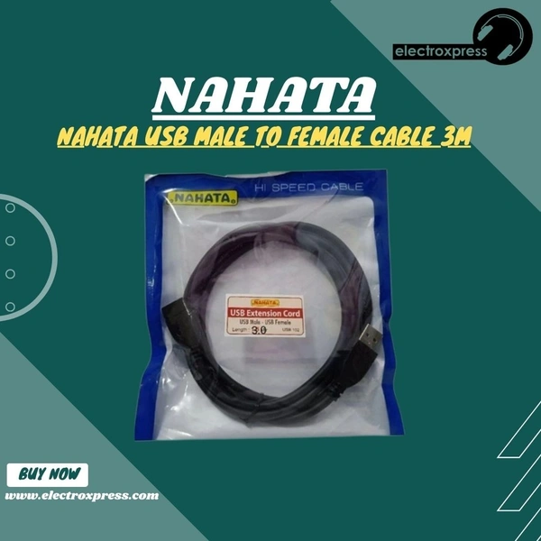 NAHATA USB Male To Female Cable 3M