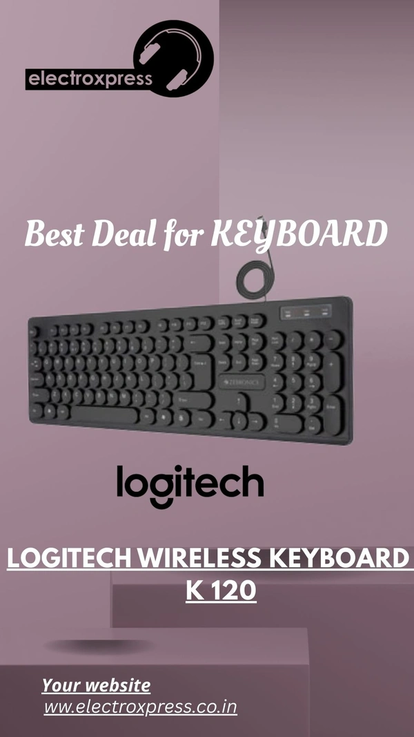 LOGITECH Plug And Play USB Keyboard K120