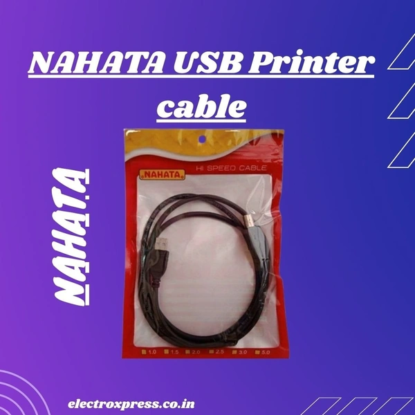 NAHATA USB Printer Cable 1.5M Pack Of 10