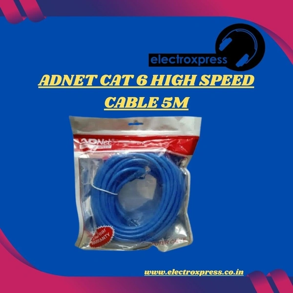 ADNET CAT 6 HIGH SPEED CABLE 5M