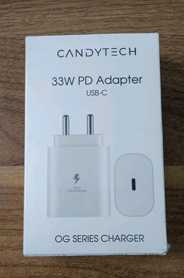 CANDYTECH CHARGER 33 Watt PD ADAPTER USB-C - 6 MONTH