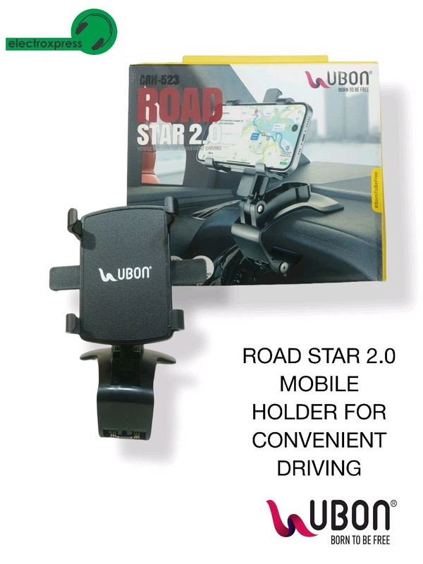 UBON Road Star 2.0 Mobile Holder For Convenient Driving