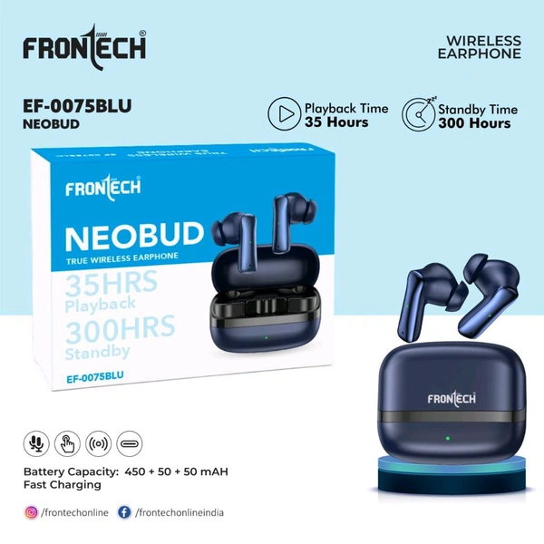 Frontech EF-0075BLU NEOBUD - 1 Year