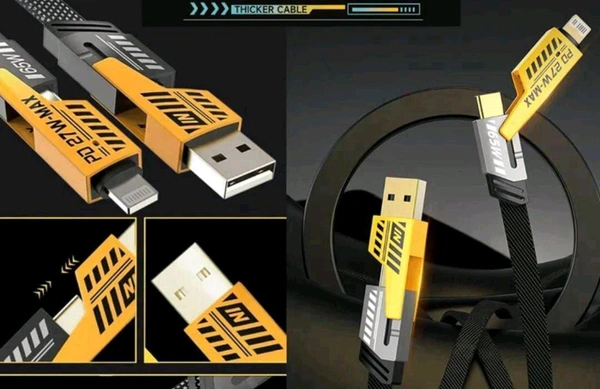  4 in 1 Cable Pack Of 10 