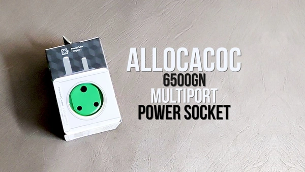 Allocacoc 6500GN/INORPC_Multiport Power Socket, 2500 Volts - 1 Year