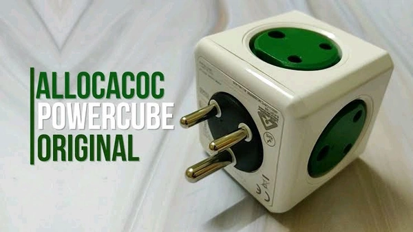 Allocacoc 6500GN/INORPC_Multiport Power Socket, 2500 Volts - 1 Year