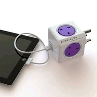 Allocacoc 6500GN/INORPC_Multiport Power Socket, 2500 Volts - 1 Year