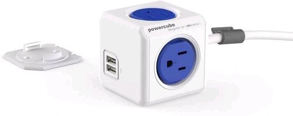 Allocacoc 6500GN/INORPC_Multiport Power Socket, 2500 Volts - 1 Year
