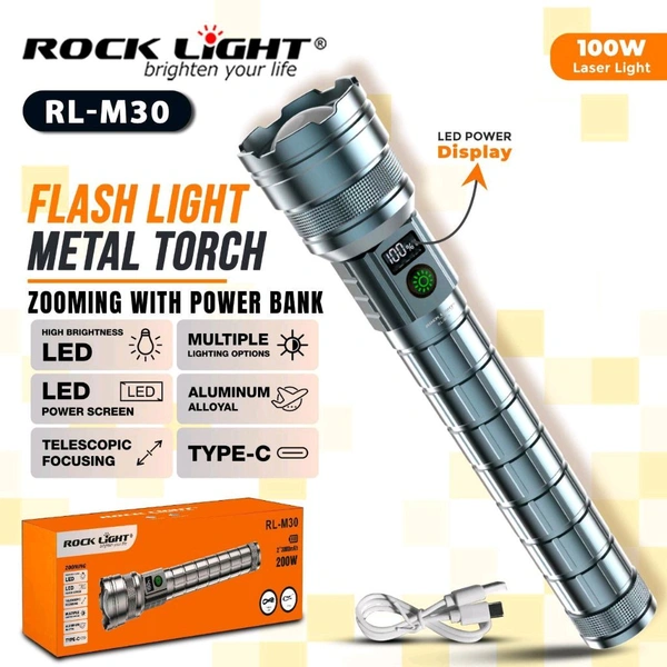 ROCKLIGHT M30 METAL TORCH