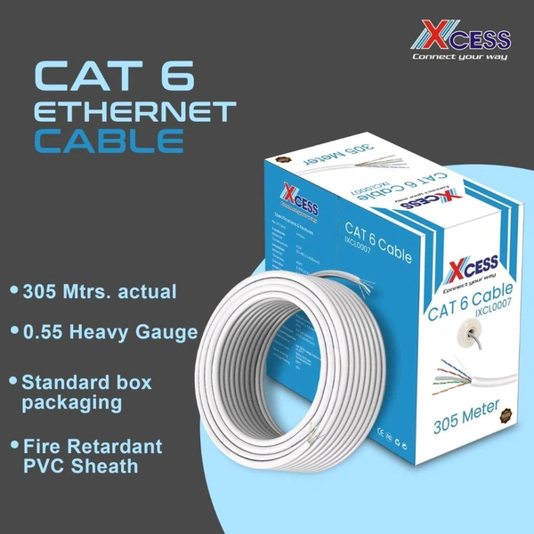 305m Cat 6 Xcess