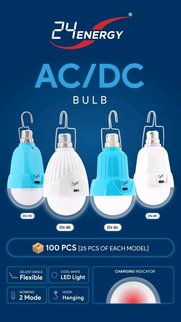 24 Energy 100 Watt LED Bulb Ac/dc
