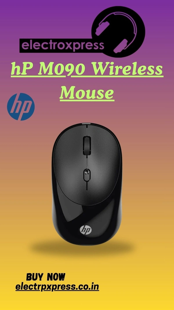 HEWLETT PACKARD (HP) hp M090 Wireless Mouse 2.4 GHz wireless Connection  - 1 Years