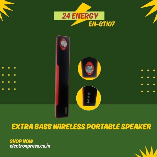 EN 24ENERGY WIRELESS PORTABLE SPEAKER EN-BT107