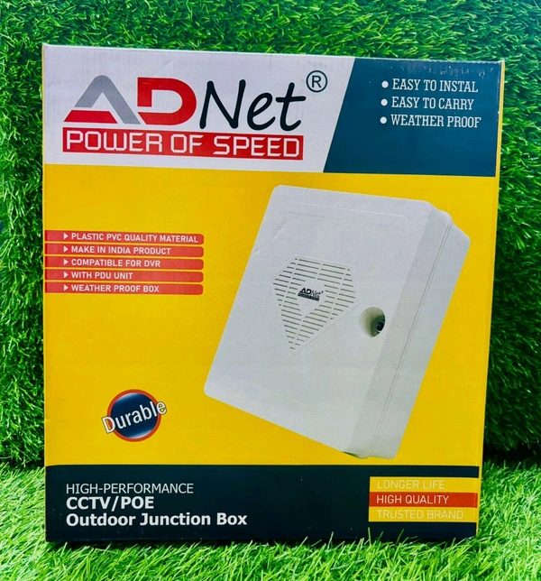 ADNET  CCTV/POE OUTDOOR JUNCTION BOX 1