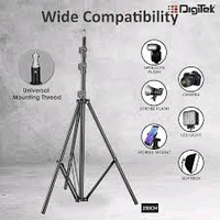 DIGITEK PHOTOGRAPHIC LIGHT STAND KIT 9 FEET DLS-009FTK