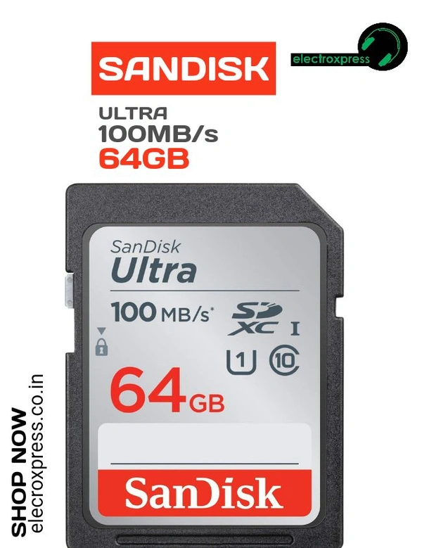 SANDISK ULTRA SDXC 100 MB/S 64GB SDXC1