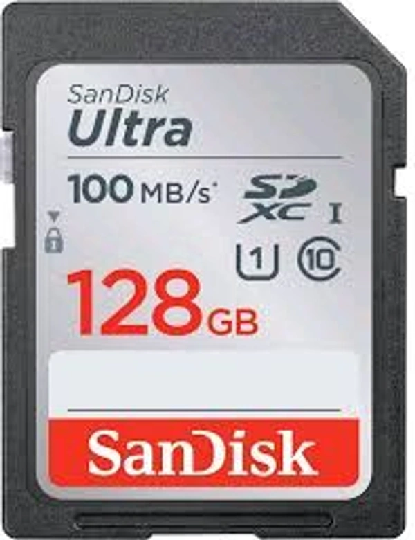 SANDISK ULTRA SDXC 100MB/S 128 GB