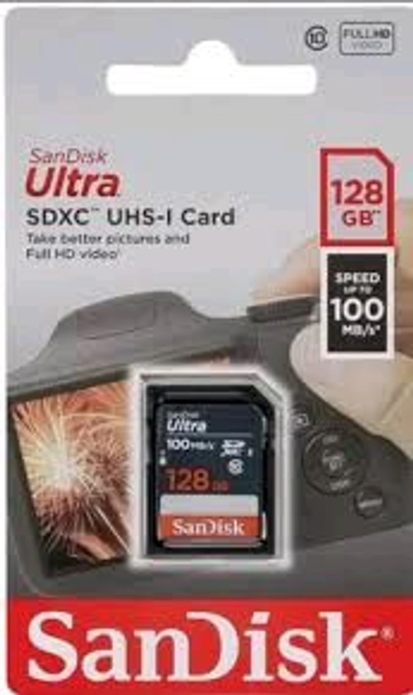 SANDISK ULTRA SDXC 100MB/S 128 GB
