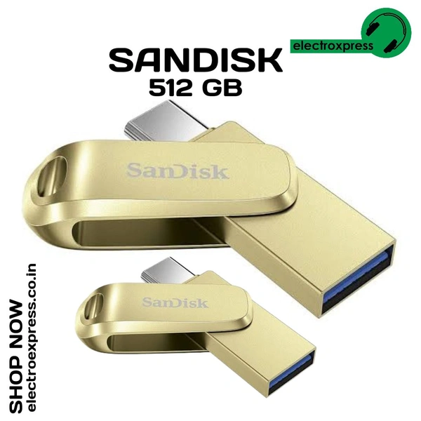 SANDISK ULTRA 512 GB PREMIUM METAL DESIGN 