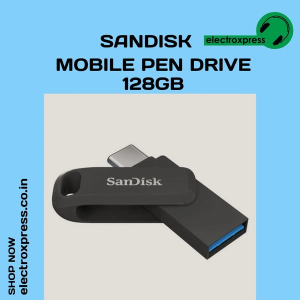 SANDISK MOBILE PEN DRIVE 128 GB 100MB/S