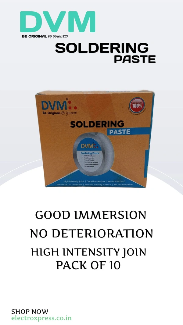 DVM SOLDERING PASTE PACK OF 10