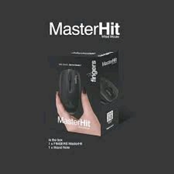 FINGERS MASTERHIT WIRED MOUSE - 1 YEAR