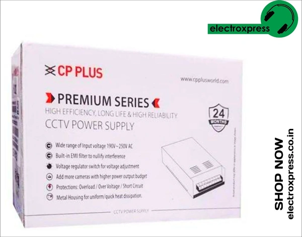 CP PLUS PREMIUM SERIES CCTV POWER SUPPLY 