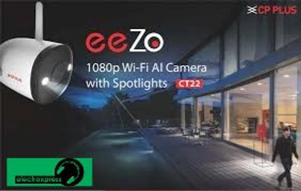 CP PLUS EEZO 1080P WIFI AI CAMERA WITH SPOTLIGHT CT22