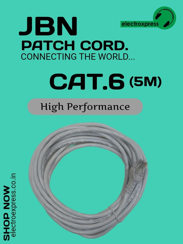 JBN PATCH CORD CAT.6 (5M)