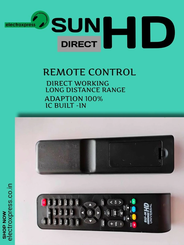 SUNHD DIRECT REMOTE CONTROL 