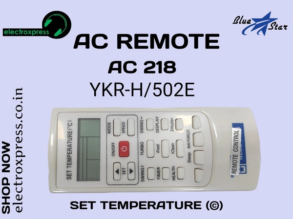 AC REMOTE 218 YKR-H/502E