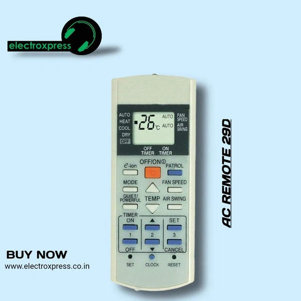 AC REMOTE AC-29D