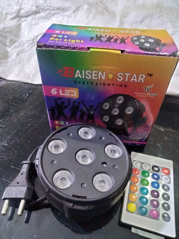 6 led Par Light With Remote