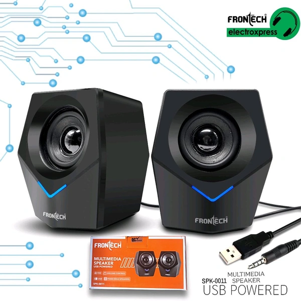 FRONTECH MULTIMEDIA SPEAKERS USB POWERED SPK-0011