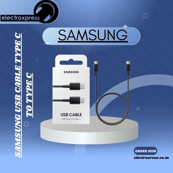 SAMSUNG USB CABLE TYPE C TO TYPE C