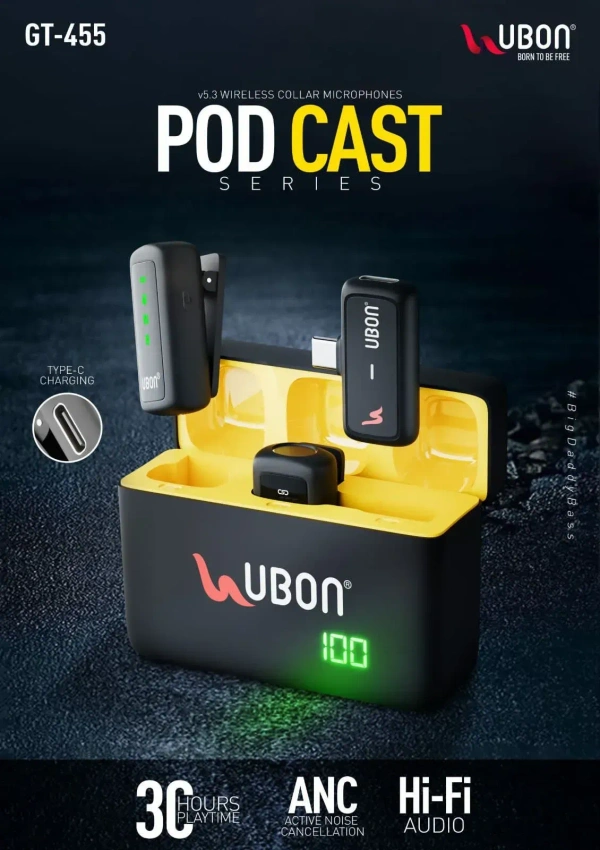 UBON GT-455 WIRELESS MIC
