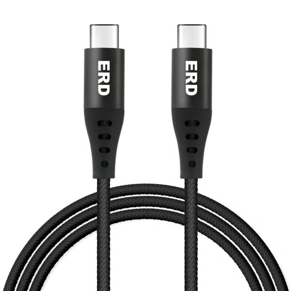 ERD UC-118 USB-C TO C BRAIDED CABLE