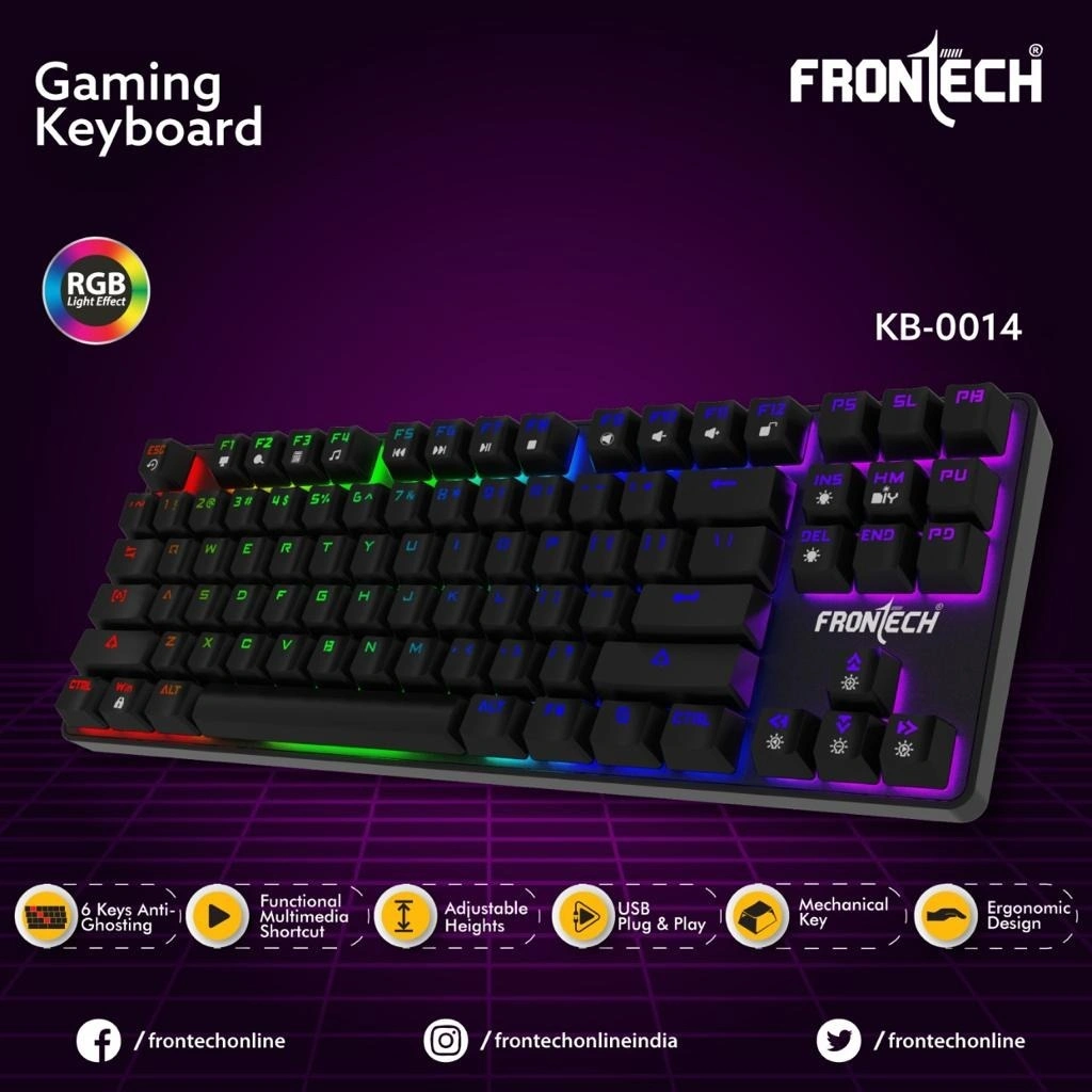 Frontech Mechanical Real RGB Keyboard KB-0014