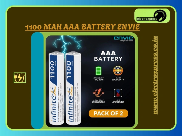 ENVIE `1100 MAH AAA BATTERY ENVIE