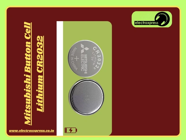 Mitsubishi Button Cell Lithium CR2032 Pack of 20