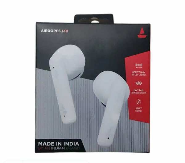 BOAT Airdopes 148 White
