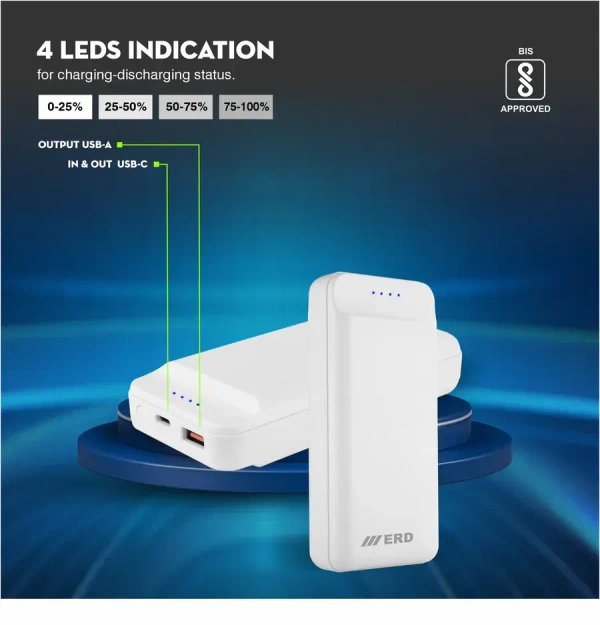 ERD PB-240 20000 MAH MOBILE POWER BANK